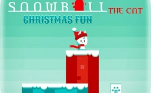 Snowball The Cat Christmas Fun - Play Free Best arcade Online Game on JangoGames.com