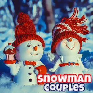 Snowman Couples - Play Free Best Puzzle Online Game on JangoGames.com