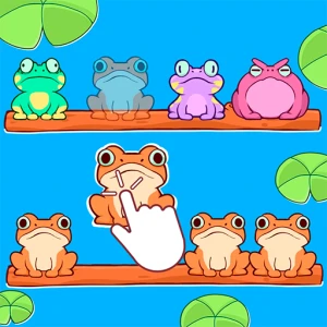 Sorting frogs - Play Free Best Casual Online Game on JangoGames.com