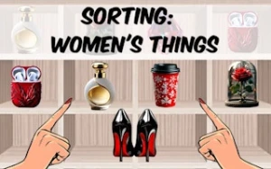 Sorting - Women's Things - Play Free Best match-3 Online Game on JangoGames.com
