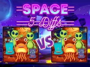 Space 5 Diffs - Play Free Best Puzzle Online Game on JangoGames.com