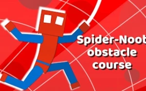 Spider-Noob obstacle course - Play Free Best Casual Online Game on JangoGames.com