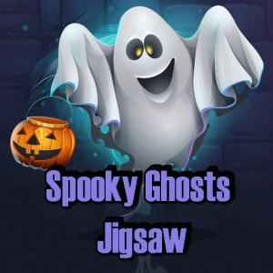 Spooky Ghosts Jigsaw - Play Free Best Jigsaw Online Game on JangoGames.com