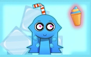 Sprunki Ice Mod - Aqua - Play Free Best platformer Online Game on JangoGames.com