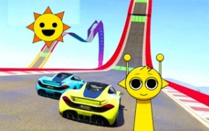 Sprunki Stunt Driving Simulator - Play Free Best driving Online Game on JangoGames.com