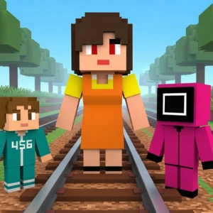 Squid Game: Craft Runner - Play Free Best Casual Online Game on JangoGames.com