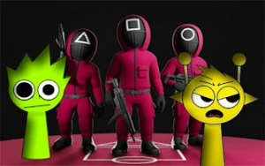 Squid Game Sprunki FNF Battle - Play Free Best music Online Game on JangoGames.com