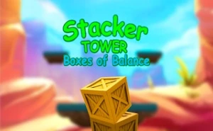 Stacker Tower Boxes of Balance - Play Free Best arcade Online Game on JangoGames.com