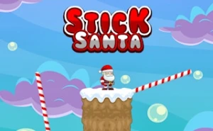 Stick Santa - Play Free Best hyper-casual Online Game on JangoGames.com