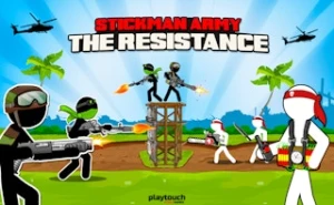 Stickman Army The Resistance - Play Free Best arcade Online Game on JangoGames.com