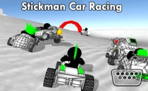 Stickman Car Racing - Play Free Best sports Online Game on JangoGames.com