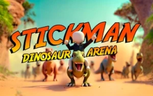 Stickman: Dinosaur arena - Play Free Best Casual Online Game on JangoGames.com