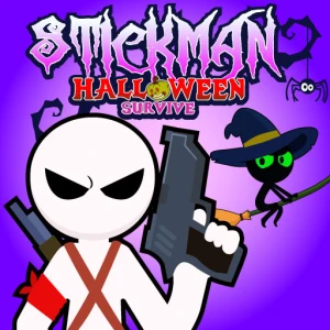 Stickman Halloween Survive - Play Free Best Shooter Online Game on JangoGames.com