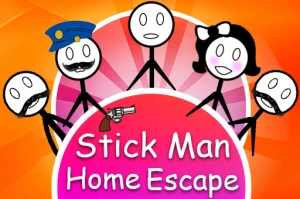 Stickman Home Escape - Play Free Best Adventure Online Game on JangoGames.com