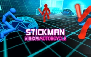 Stickman Neon Motorcycle Racing - Play Free Best sports Online Game on JangoGames.com