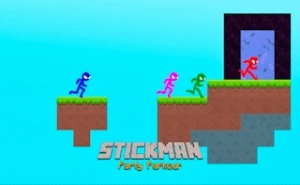 Stickman Party Parkour - Play Free Best action Online Game on JangoGames.com