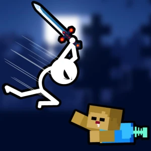 Stickman vs Zombies WorldCraft - Play Free Best Adventure Online Game on JangoGames.com