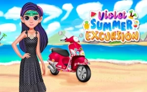 Superhero Violet Summer Excursion - Play Free Best kids Online Game on JangoGames.com