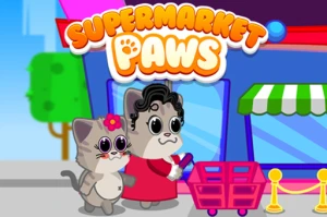 Supermarket Paws Cat Game for kids - Play Free Best Agility Online Game on JangoGames.com