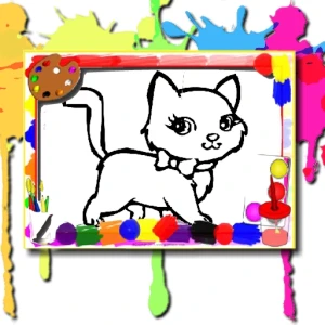 Sweet Cats Coloring - Play Free Best Art Online Game on JangoGames.com