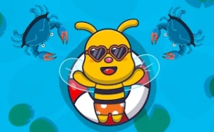 Swimming Bee - Play Free Best adventure Online Game on JangoGames.com