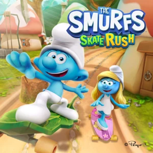 The Smurfs Skate Rush - Play Free Best Agility Online Game on JangoGames.com