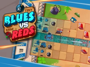 Tiny Blues Vs Mini Reds - Play Free Best Puzzle Online Game on JangoGames.com