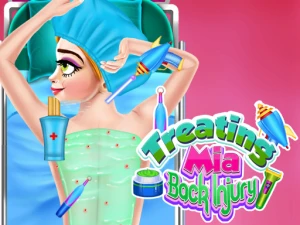 Treating Mia Back Injury - Play Free Best Care Online Game on JangoGames.com