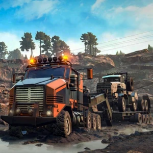 Trucks in Mud Jigsaw - Play Free Best Puzzle Online Game on JangoGames.com