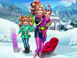 Twins Winter Fun! - Play Free Best Dress-up Online Game on JangoGames.com