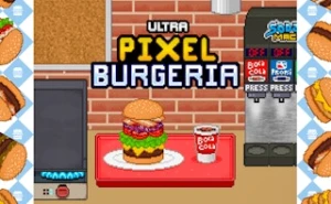 Ultra Pixel Burgeria - Play Free Best arcade Online Game on JangoGames.com