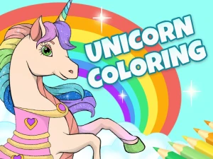 Unicorn Dress Up Coloring Book - Play Free Best Art Online Game on JangoGames.com