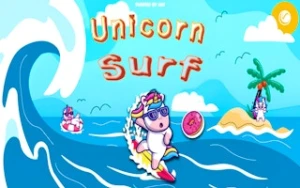 Unicorn Surf - Play Free Best tap Online Game on JangoGames.com