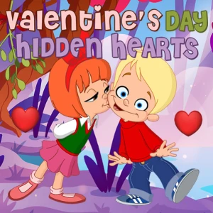 Valentine's Day Hidden Hearts - Play Free Best Adventure Online Game on JangoGames.com