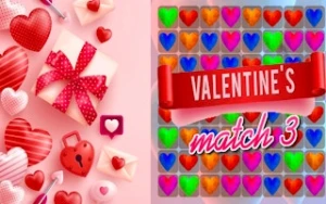 Valentine's Match 3 - Play Free Best match-3 Online Game on JangoGames.com