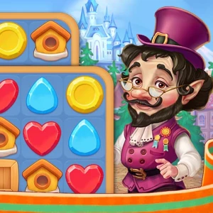 Vega Mix: Fairy town - Play Free Best Match-3 Online Game on JangoGames.com