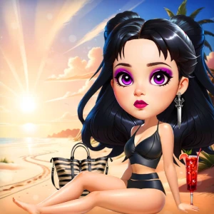 Wave Chic Ocean Fashion Frenzy - Play Free Best Dress-up Online Game on JangoGames.com