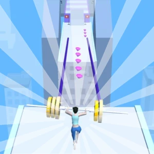 Weightlifting beauty - Play Free Best Adventure Online Game on JangoGames.com