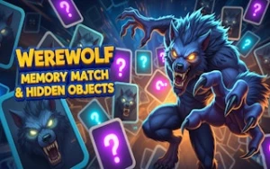Werewolf Memory Match & Hidden Objects - Play Free Best memory Online Game on JangoGames.com