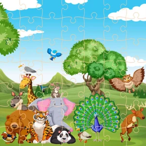 Wild Animals Jigsaw - Play Free Best Jigsaw Online Game on JangoGames.com