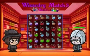 Wizardry Match 3 - Play Free Best match-3 Online Game on JangoGames.com