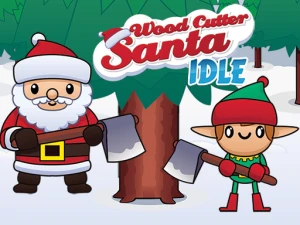Wood Cutter Santa Idle - Play Free Best Simulation Online Game on JangoGames.com