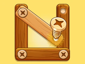 Wood Nuts Bolts Screw - Play Free Best Puzzle Online Game on JangoGames.com