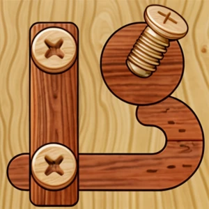 Wooden bolts and nuts - Play Free Best  Online Game on JangoGames.com