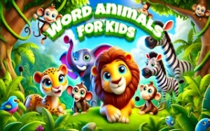 Word Animals for Kids - Play Free Best educational Online Game on JangoGames.com