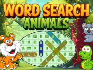 Word Search Animals - Play Free Best Puzzle Online Game on JangoGames.com