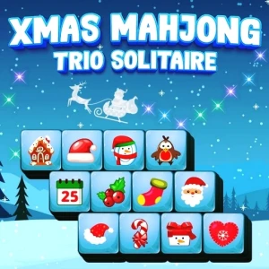 Xmas Mahjong Trio Solitaire - Play Free Best Mahjong & Connect Online Game on JangoGames.com