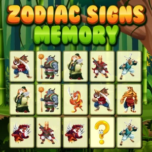 Zodiac Signs Memory - Play Free Best Puzzle Online Game on JangoGames.com