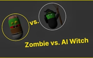 Zombie vs. AI Witch - Play Free Best zombie Online Game on JangoGames.com